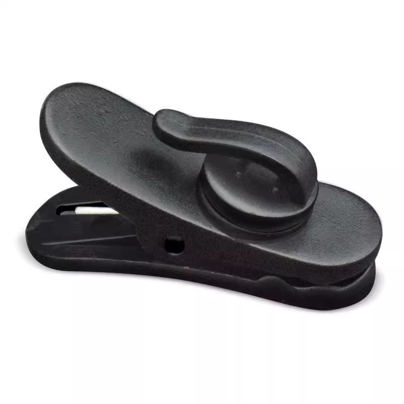 Headphone Stand Desk - 10 buah klip kabel earphone berputar-plastik