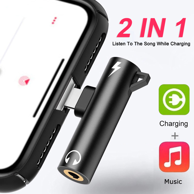 Earphone Splitter Jack - Adaptor Splitter Audio dan Pengisi Daya