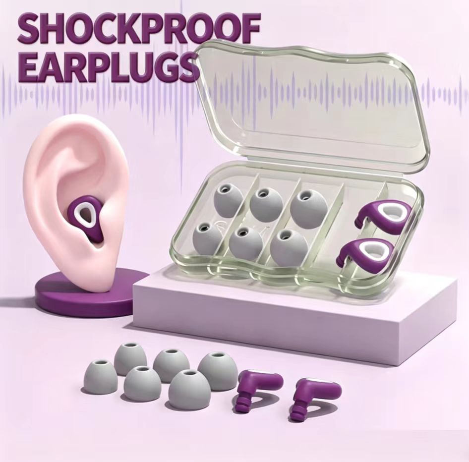 Silicone Ear Tip Replacement - ES300-Soft Silicone Noise Reduction Earplugs Dapat