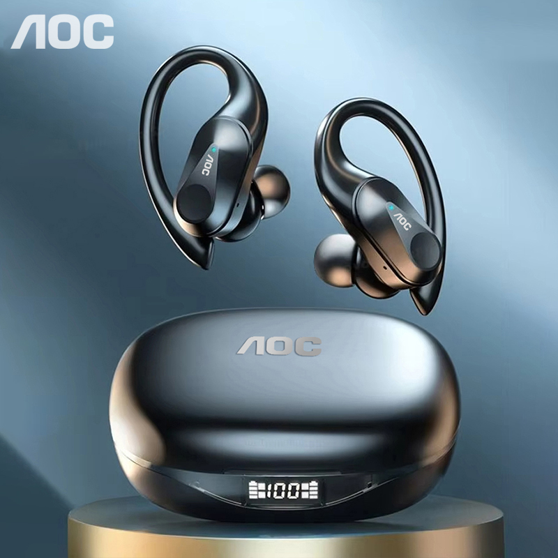 Bluetooth Headset On Ear - Pilihan AOC Headset Olahraga Nirkabel Bluetooth