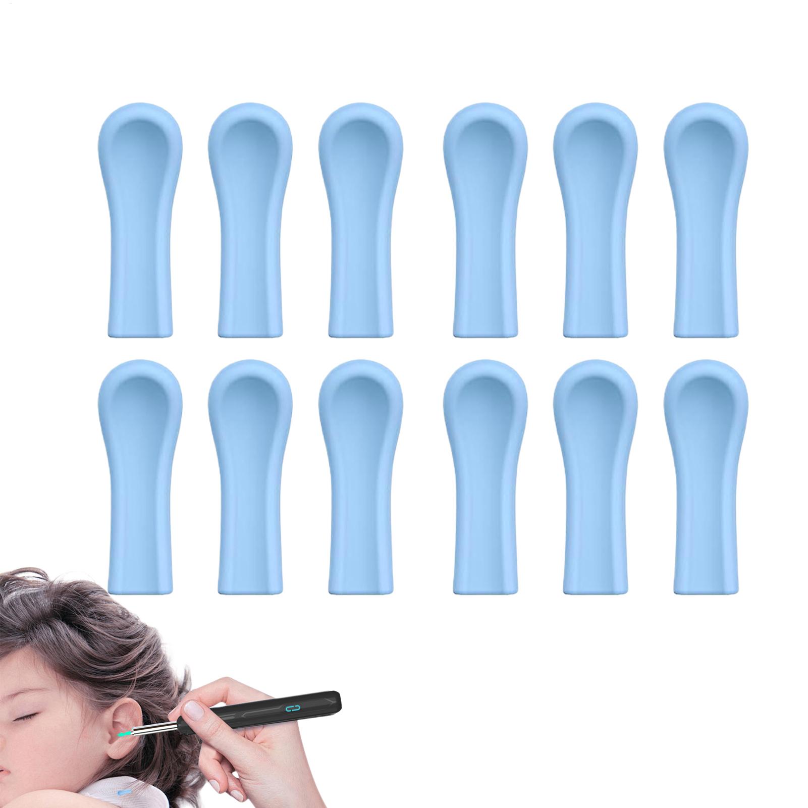 Silicone Ear Tip Replacement - Ujung Sendok Telinga Silikon, Pembersih Telinga,