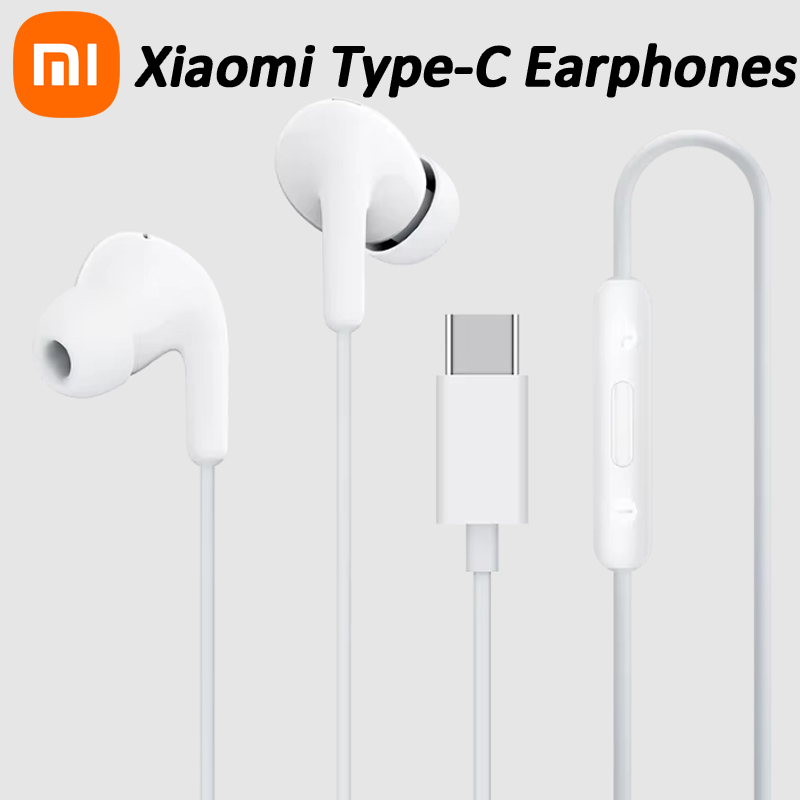 Wired Earphone Mic - Earphone Xiaomi Type-C Original Baru 2025