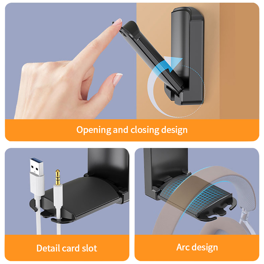 Headset lipat dengan dudukan b - Headphone Stand Desk ulasan dan harga