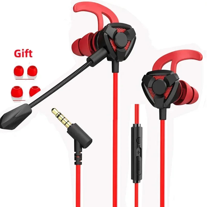 Headphone Gamer, Earphone berk - Wired Earphone Mic ulasan dan harga