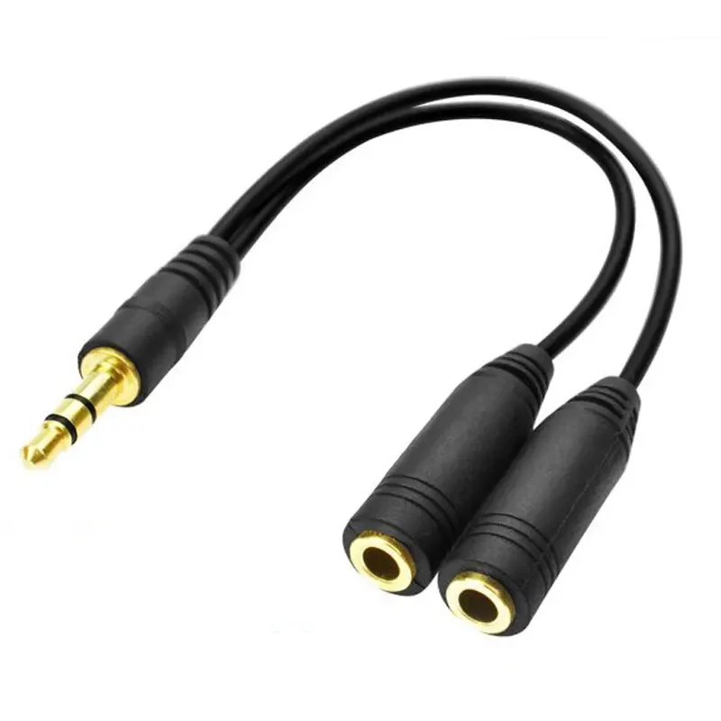 Headphone Splitter 3.5Mm Kabel - Earphone Splitter Jack ulasan dan harga