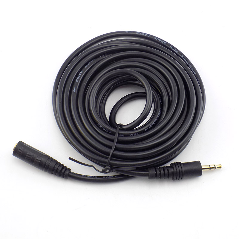 1.5/3/5/10M 3.5Mm Stereo Kabel - Cable Extension 3.5 ulasan dan harga
