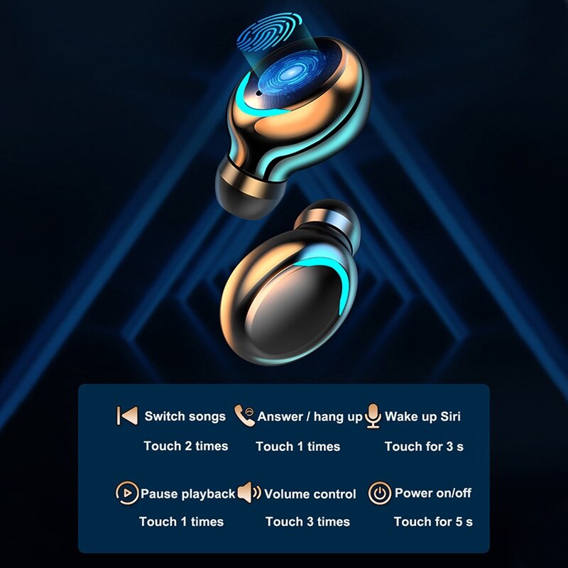 F9 Headphone Nirkabel TWS Head - Wireless Earbuds Tws ulasan dan harga