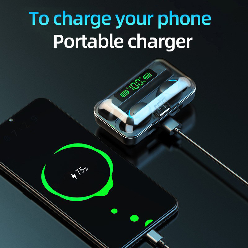 Earphone Nirkabel F9 2026 Laya - Bluetooth Headset On Ear ulasan dan harga
