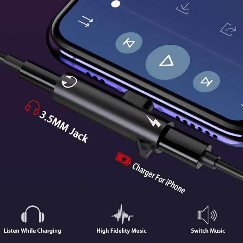 Adaptor Splitter Audio dan Pen - Earphone Splitter Jack ulasan dan harga