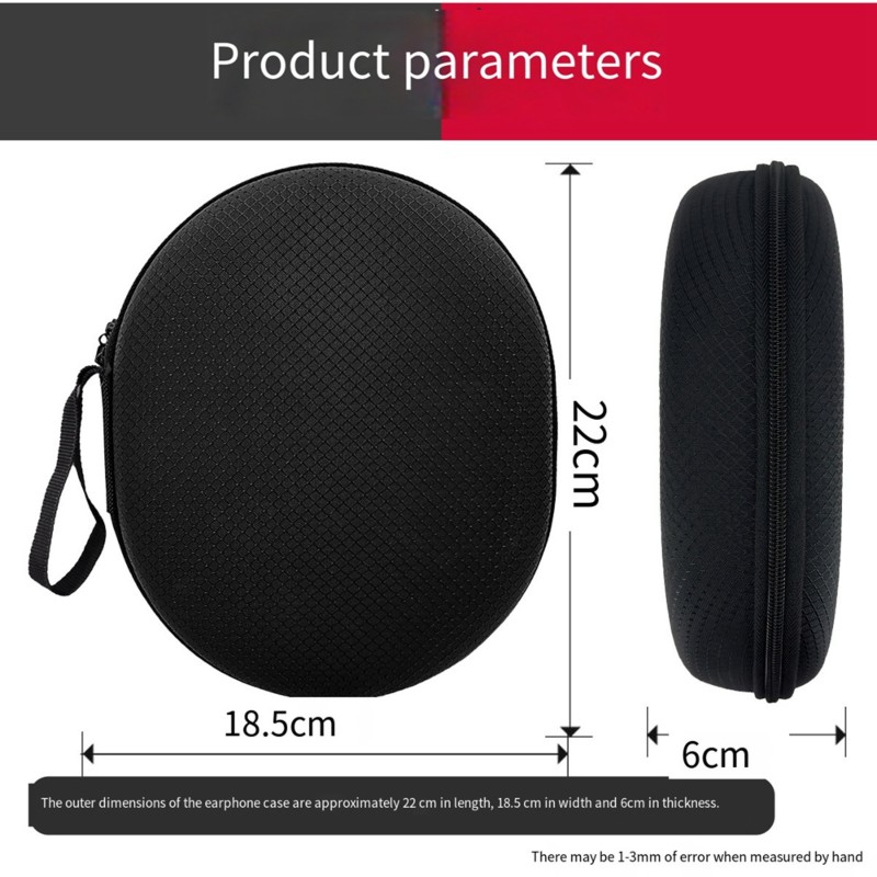 Tas Perjalanan Cangkang Keras  - Headphone Case Hard ulasan dan harga