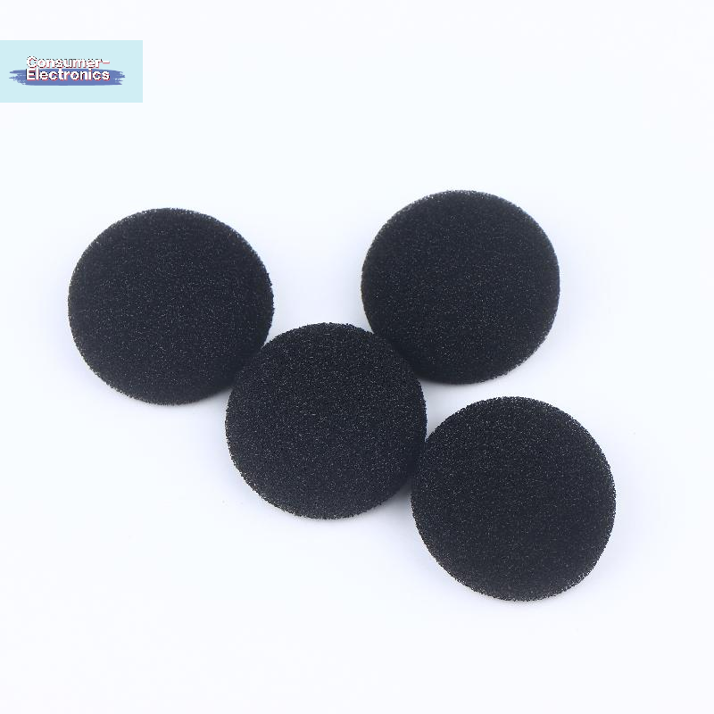 【Penutup Spons Mikrofon Kabel  - Wired Earphone Mic ulasan dan harga