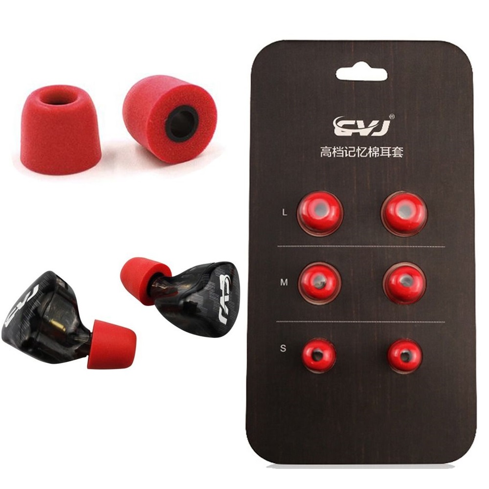 3 pasang Earphone mengisolasi  - Earphone Foam Tip ulasan dan harga