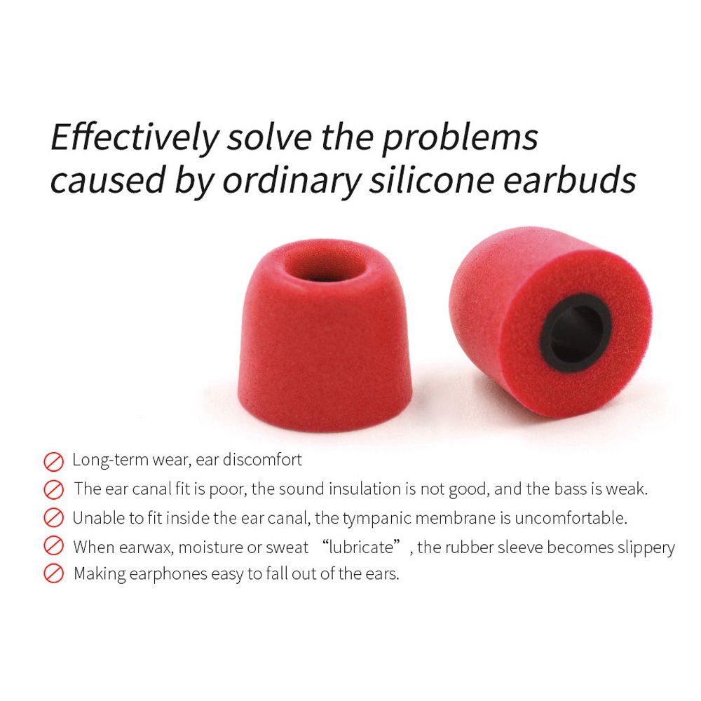 3 pasang Earphone mengisolasi  - Earphone Foam Tip ulasan dan harga