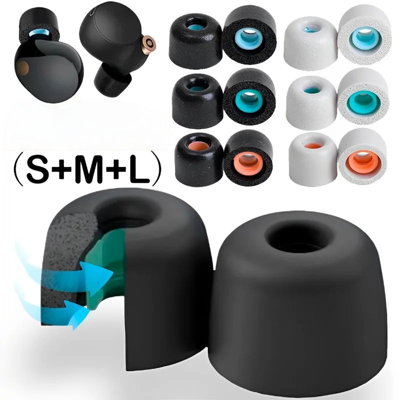 Casing Bantalan Telinga Busa M - Earphone Foam Tip ulasan dan harga