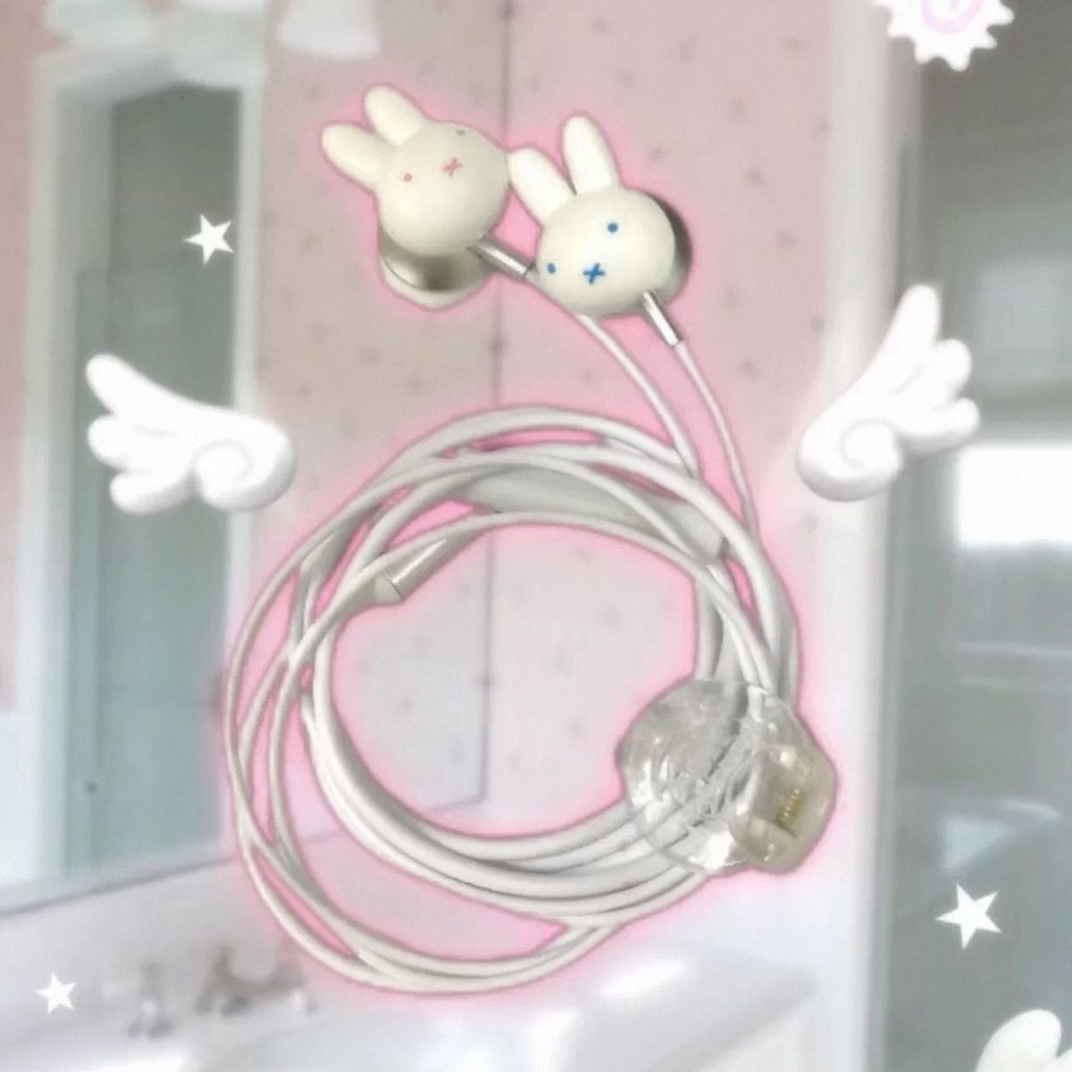 Earbud Kabel Vintage Lucu Moti - Usb C Earphone ulasan dan harga