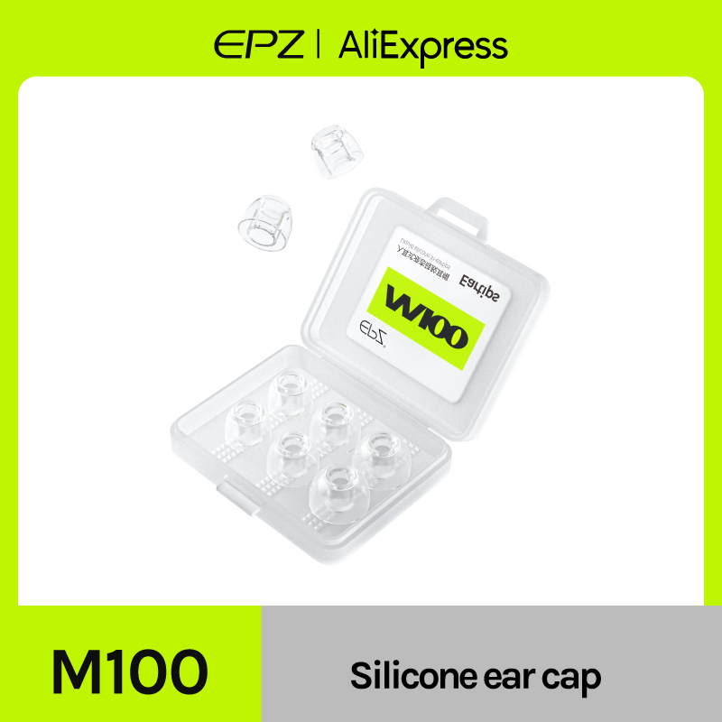 EPZ M100 Ujung Telinga S/M/L E - Silicone Ear Tip Replacement ulasan dan harga