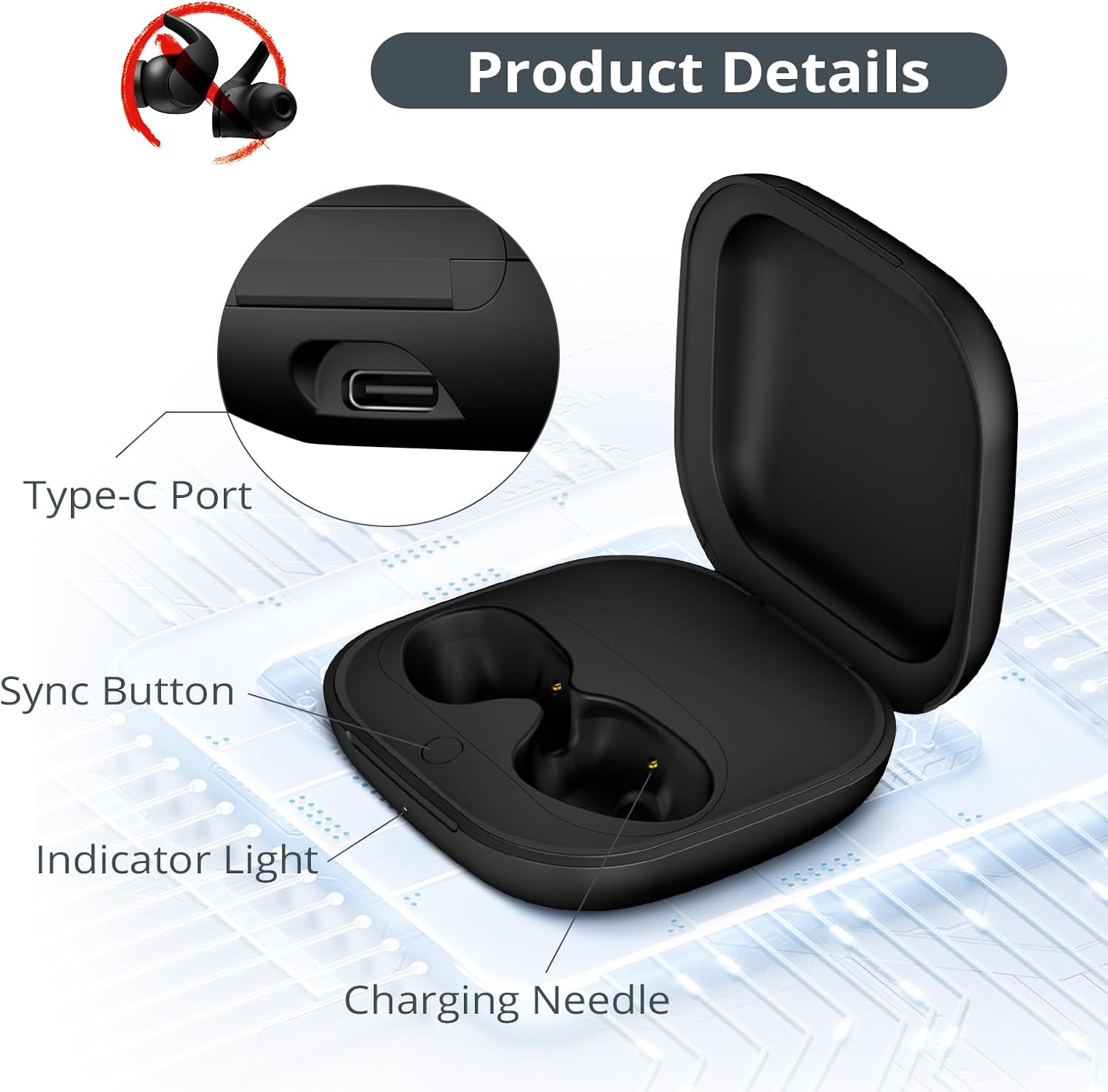Casing Pengisi Daya Pengganti  - Earbuds Charging Case ulasan dan harga