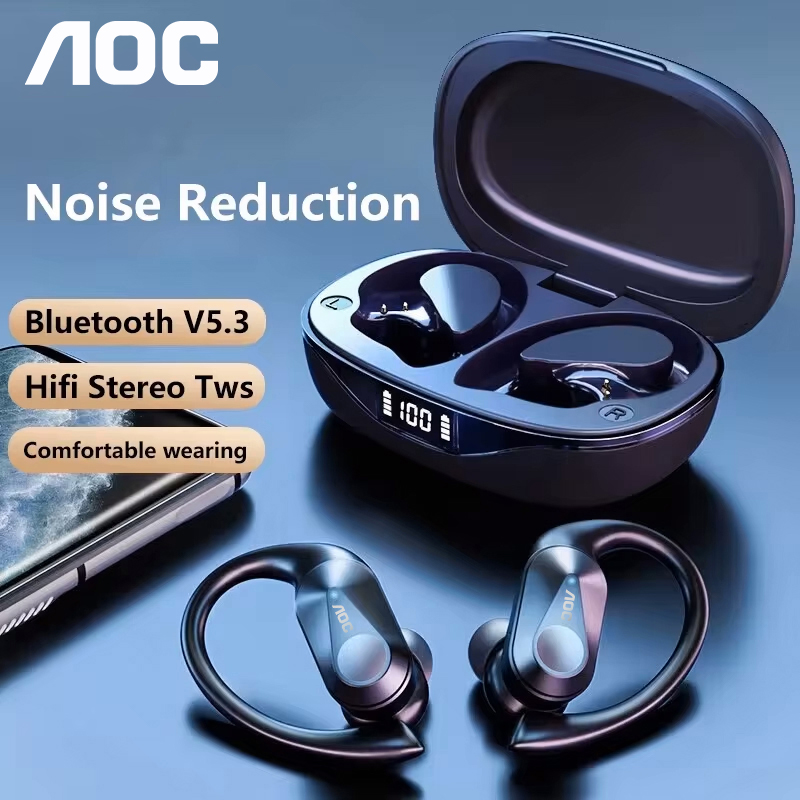 Pilihan AOC Headset Olahraga N - Bluetooth Headset On Ear ulasan dan harga