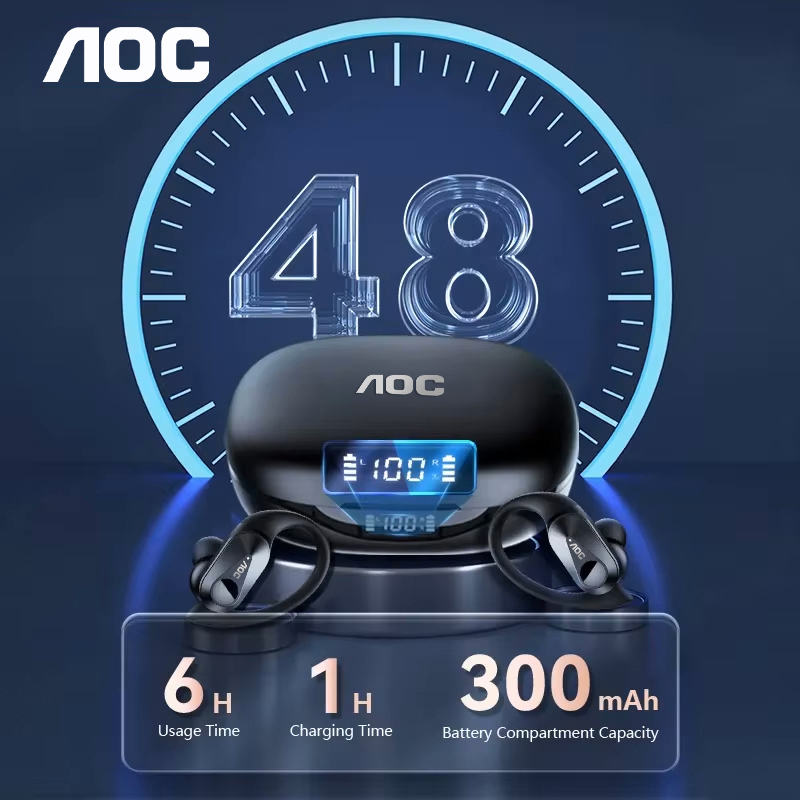 Pilihan AOC Headset Olahraga N - Bluetooth Headset On Ear ulasan dan harga