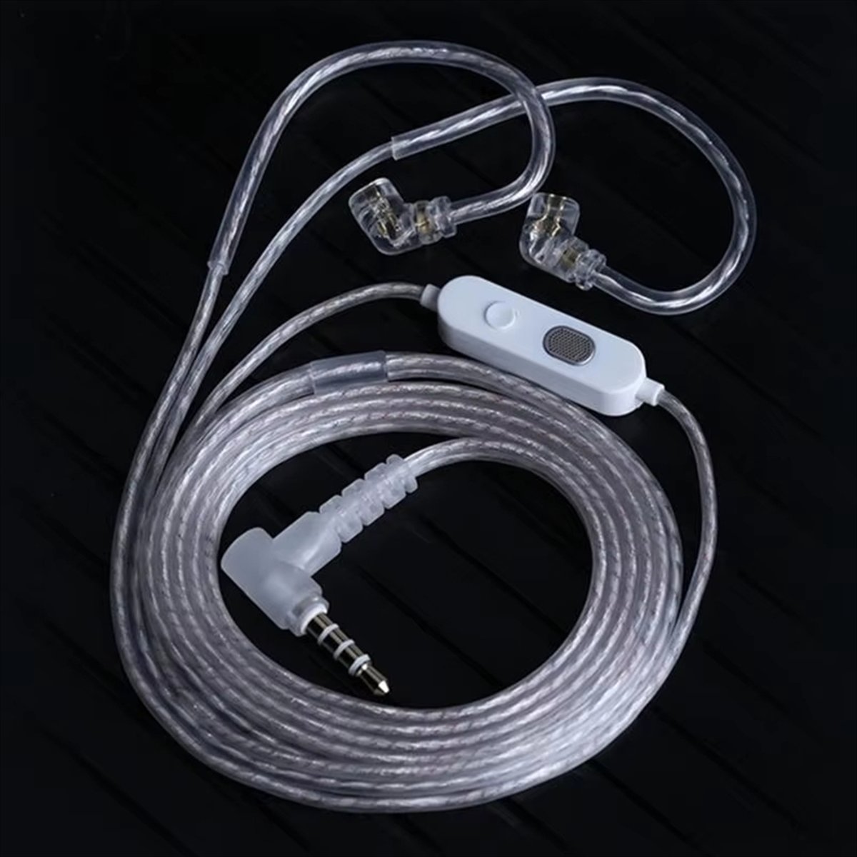 Kabel Headphone ABAN M2 Dual M - Wired Earphone Mic ulasan dan harga