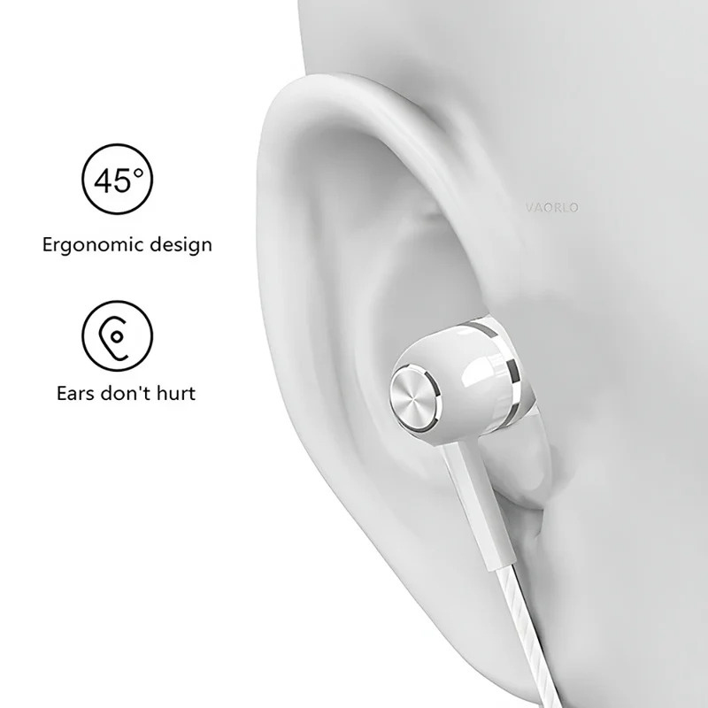 1/2/3/4 Buah Earphone Berkabel - Wired Earphone Mic ulasan dan harga