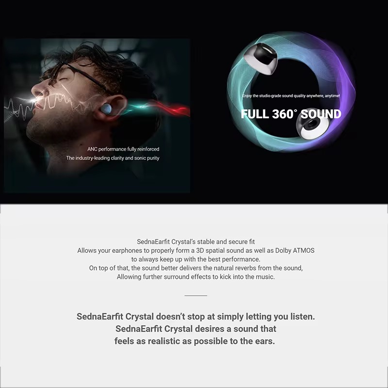 AZLA SednaEarfit Kristal Seper - Wireless Earbuds Tws ulasan dan harga