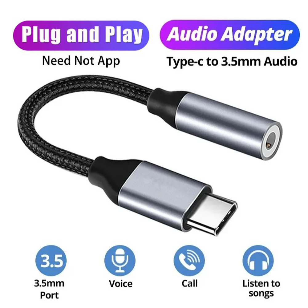 Adaptor Audio USB Tipe C Ke 3. - Audiophile Headphone Wired ulasan dan harga