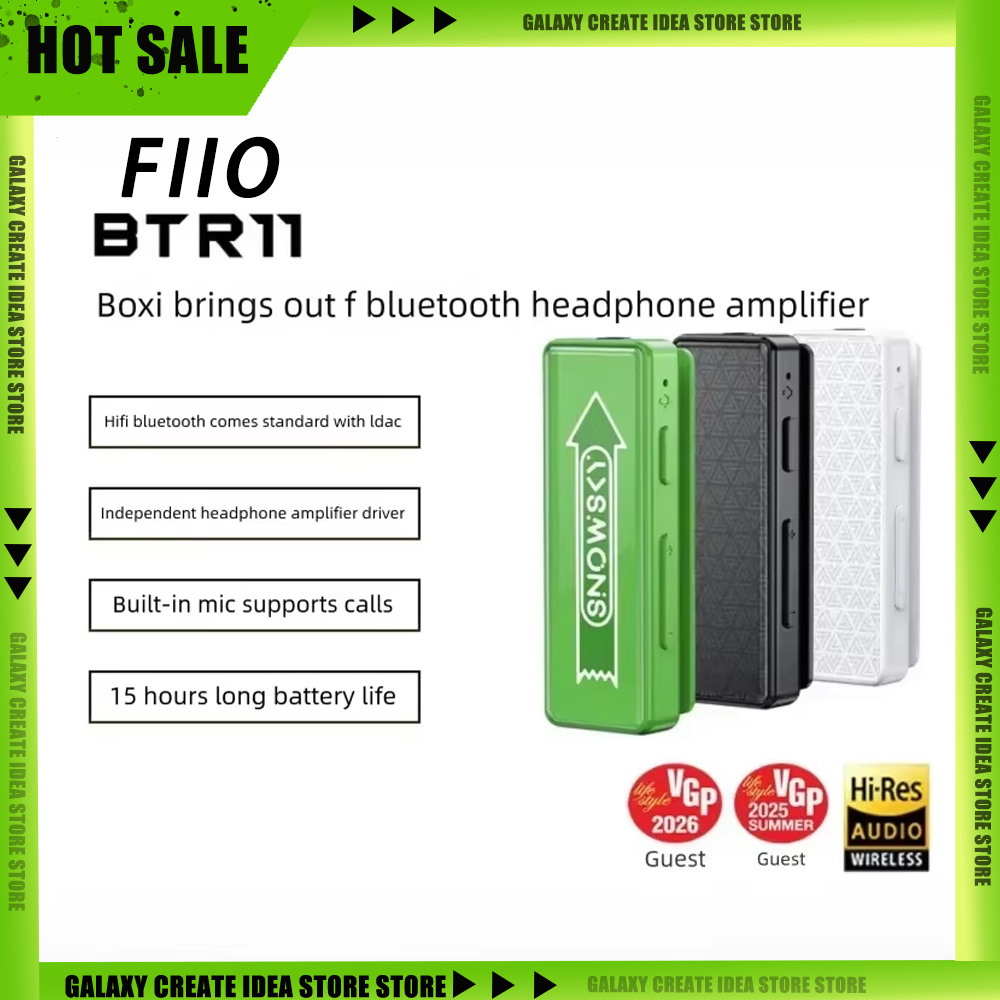 FiiO BTR11 Penerima Audio Blue - Wired Earphone Mic ulasan dan harga