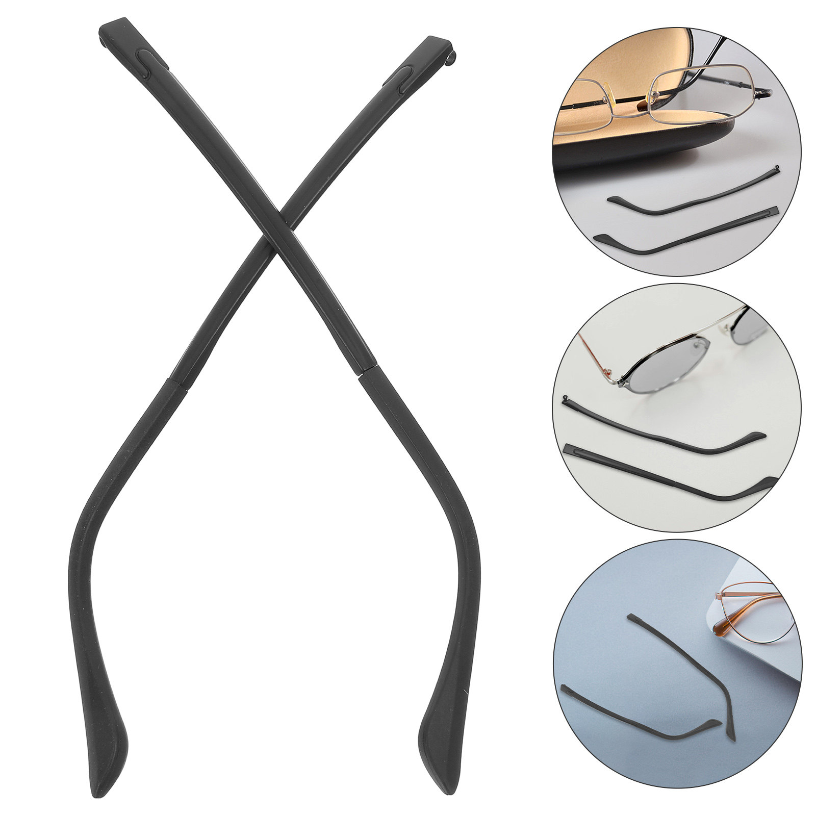 Ujung Gagang Kacamata Universa - Silicone Ear Tip Replacement ulasan dan harga