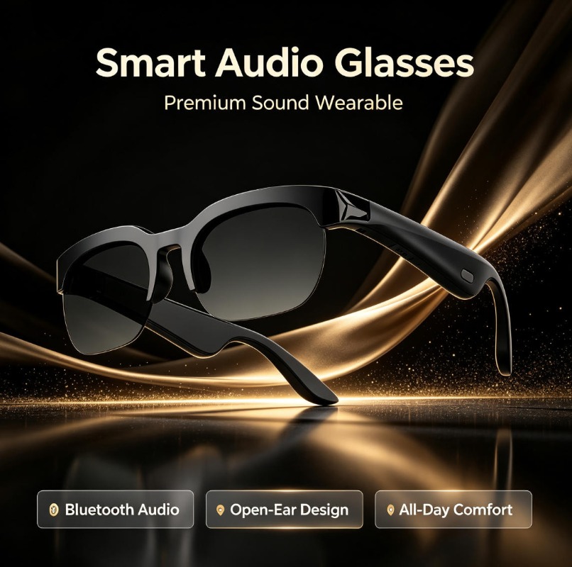 Kacamata Penerjemah AI Real-Ti - Bluetooth Headset On Ear ulasan dan harga