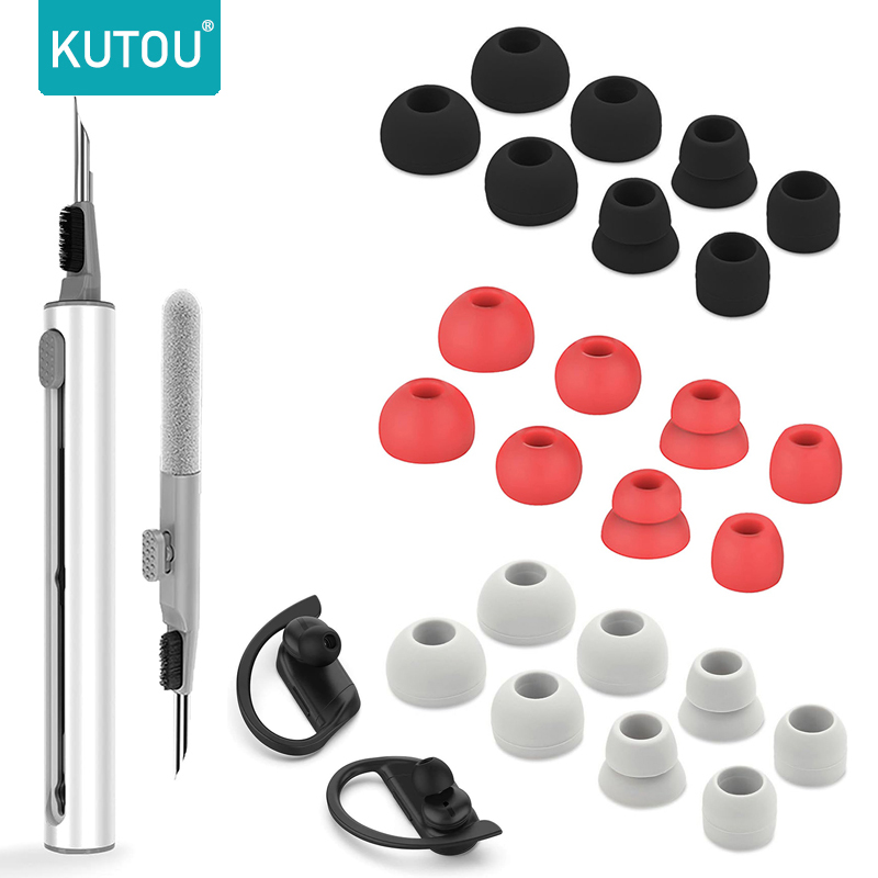 Kulou ujung telinga silikon pe - Silicone Ear Tip Replacement ulasan dan harga